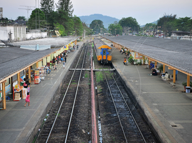 Surat Thani Train Station by Bus