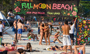 Phangan Island Full Moon Party Time