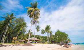 Naka Island Relaxing on the beach