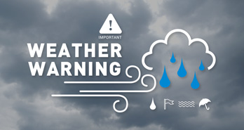 タイ湾の暴風警報 2023年12月23日から25日まで
