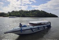 PP Cabana Speed Boat Down Napa