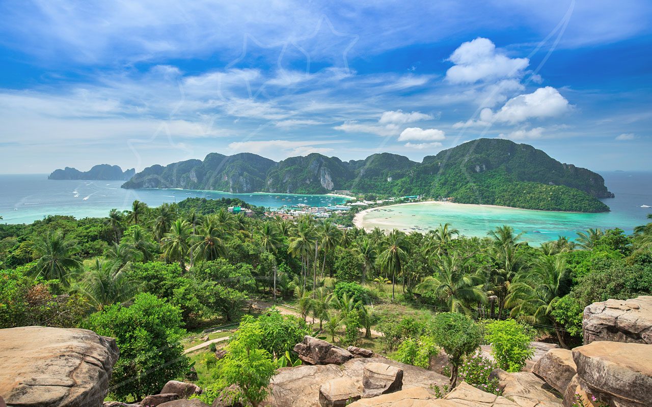خليج لوه دالوم، جزيرة كو فاي فاي دون - Koh Phi Phi