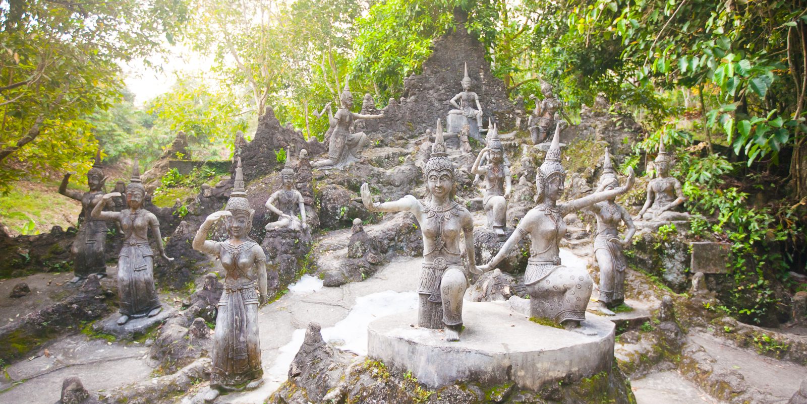 حديقة بوذا السرية (الحديقة السحرية)، كوه ساموي - Samui Island